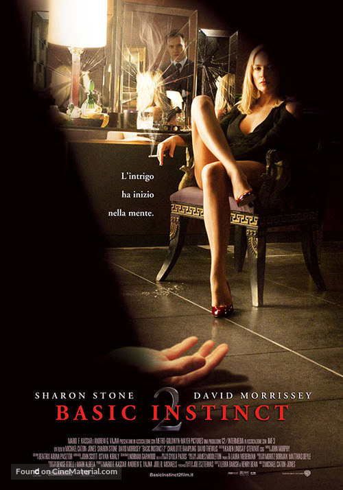 Basic Instinct 2 - Italian Movie Poster