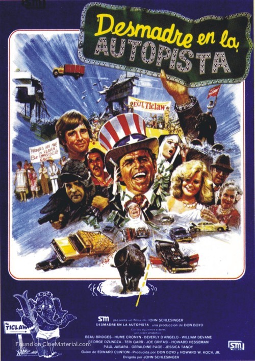 Honky Tonk Freeway - Spanish Movie Poster