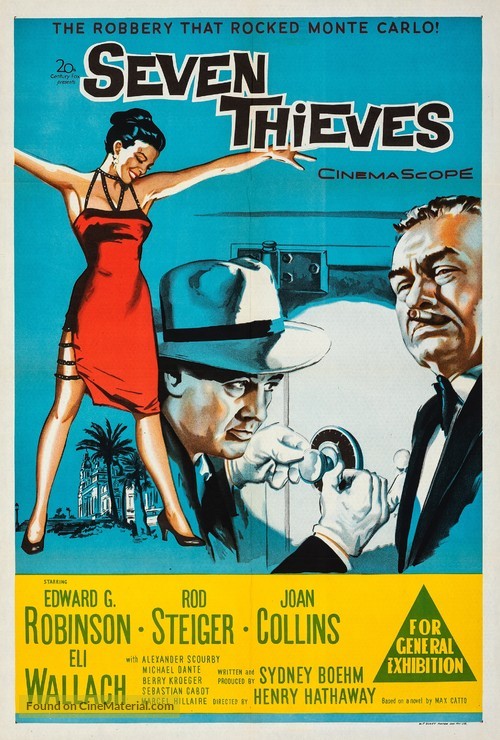 Seven Thieves - Australian Movie Poster