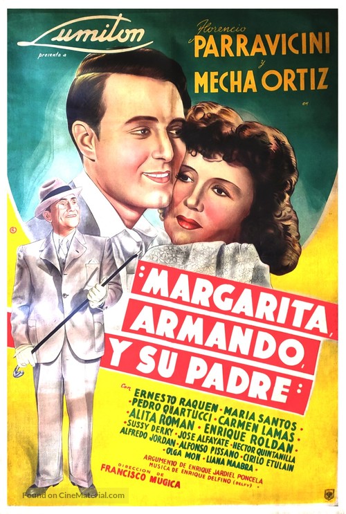 Margarita, Armando y su padre - Argentinian Movie Poster