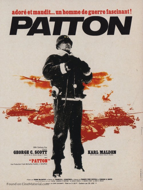 Patton - French Movie Poster
