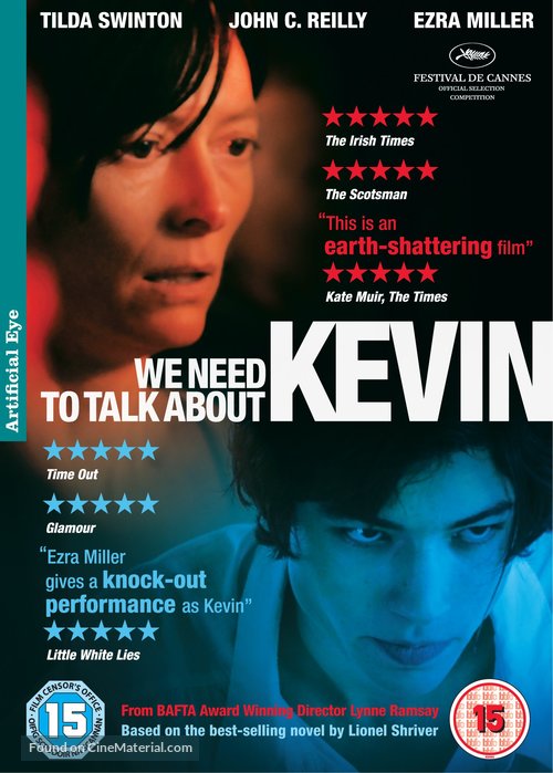 We Need to Talk About Kevin - British DVD movie cover