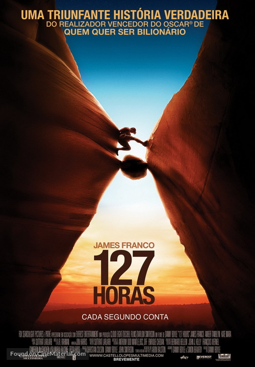 127 Hours - Portuguese Movie Poster