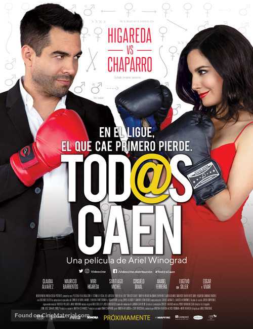 Tod@s Caen - Mexican Movie Poster