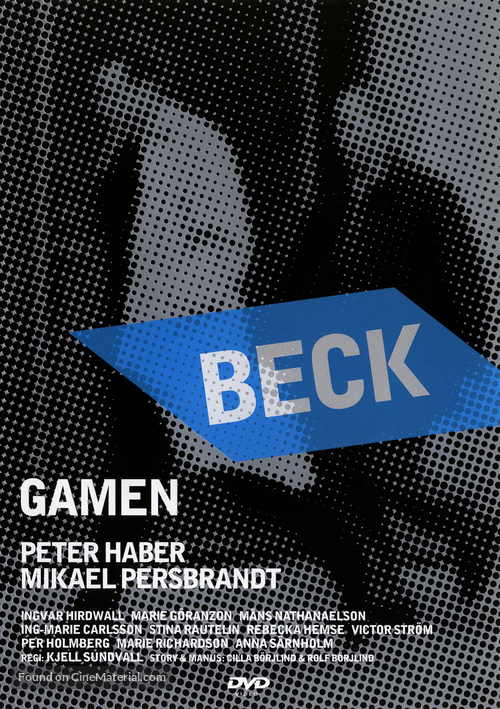 &quot;Beck&quot; Gamen - Swedish poster
