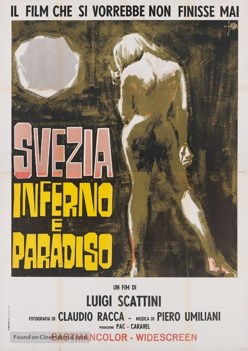 Svezia, inferno e paradiso - Italian Movie Poster