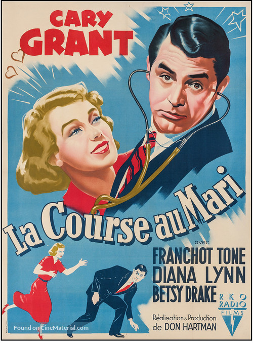 Every Girl Should Be Married - French Movie Poster