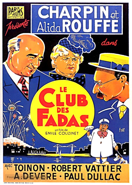 Le club des fadas - French Movie Poster