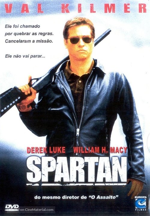 Spartan - Brazilian DVD movie cover