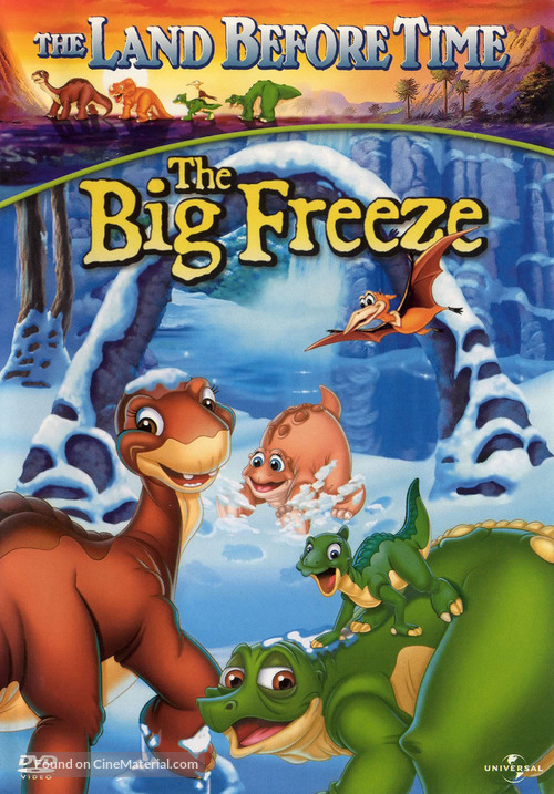 The Land Before Time VIII: The Big Freeze - DVD movie cover
