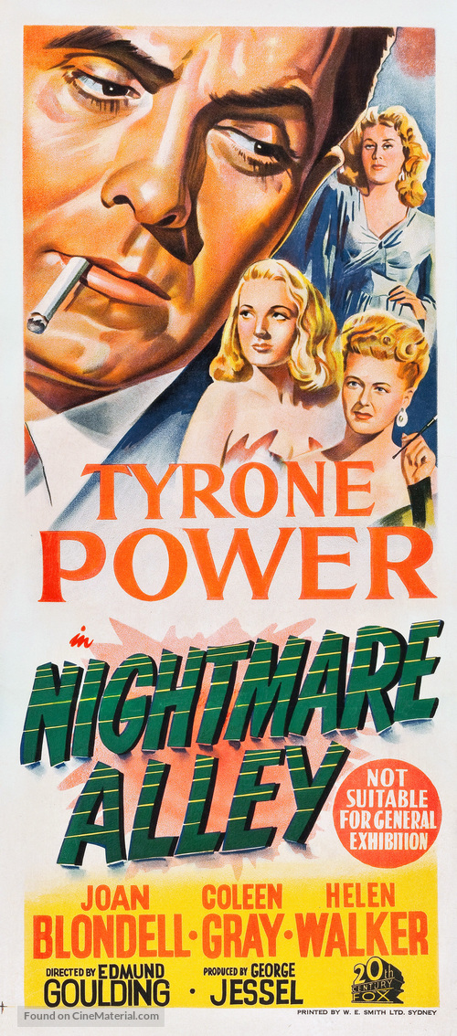 Nightmare Alley - Australian Movie Poster