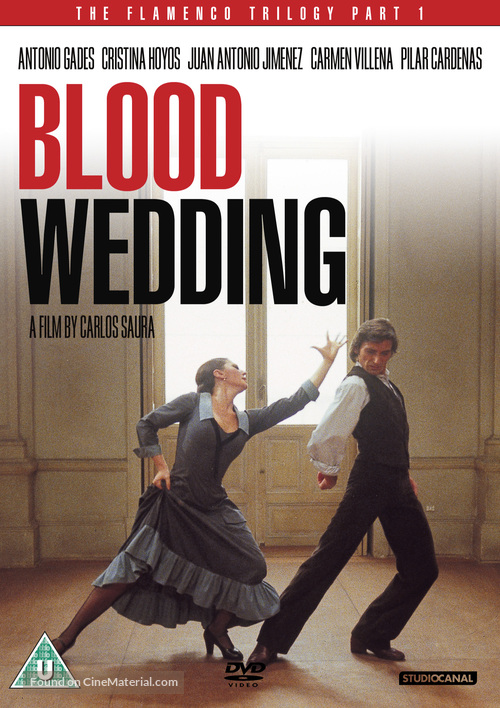 Bodas de sangre - British DVD movie cover