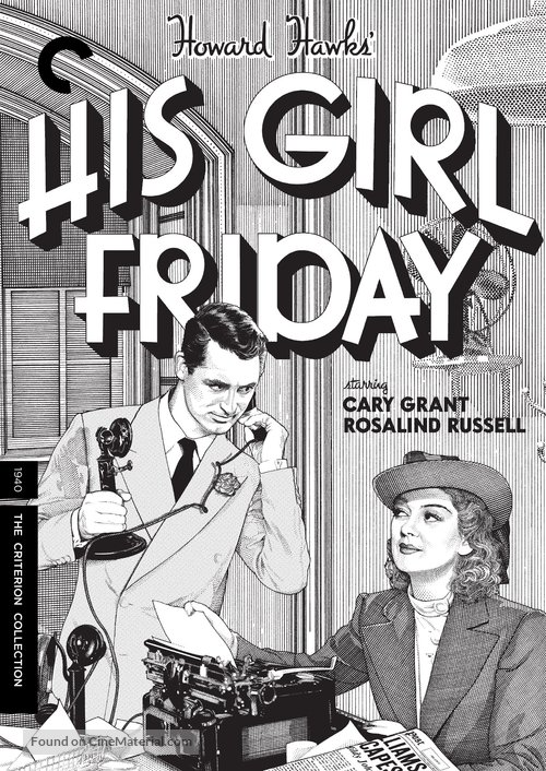 His Girl Friday - DVD movie cover
