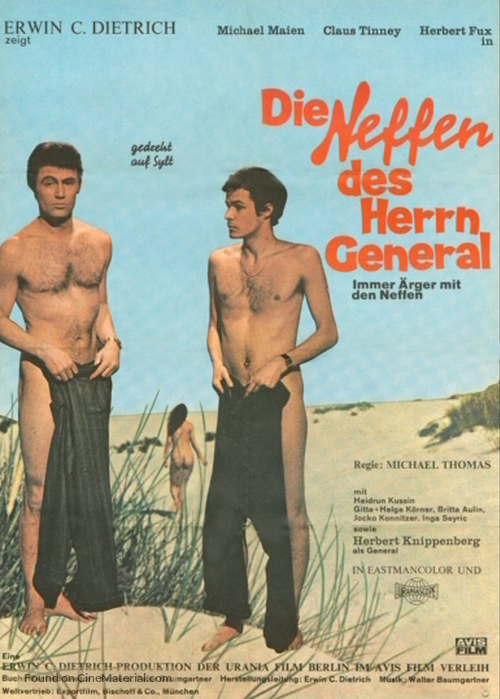 Die Neffen des Herrn General - German Movie Poster