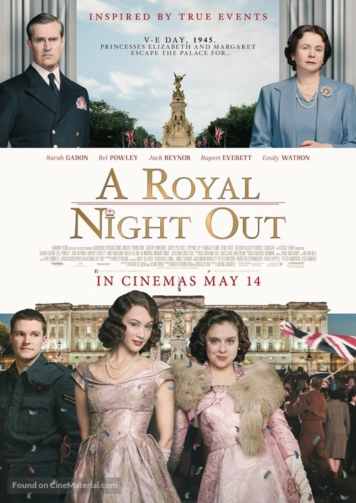 A Royal Night Out - New Zealand Movie Poster