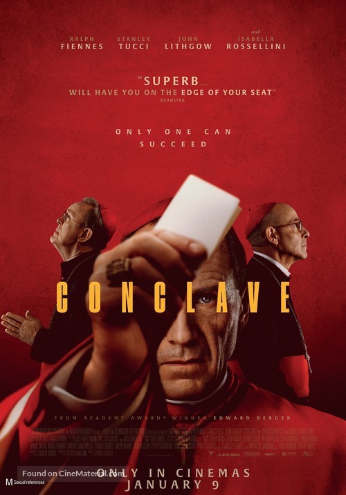 Conclave - New Zealand Movie Poster