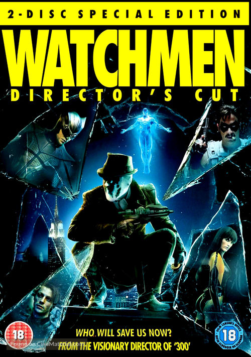 Watchmen - British DVD movie cover