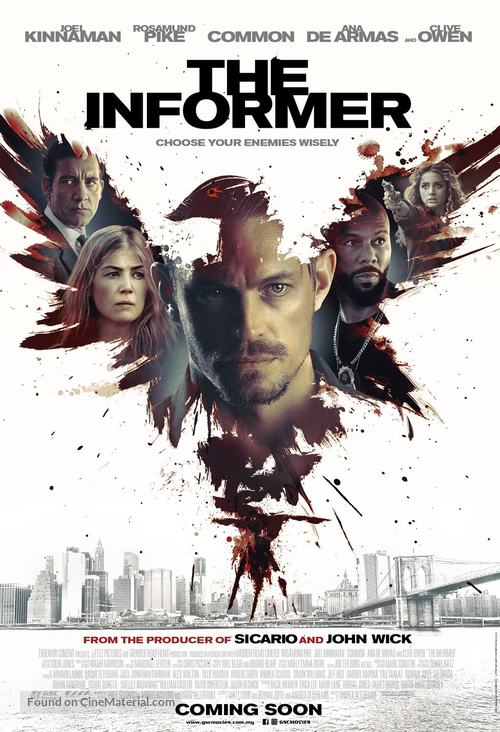 The Informer - Malaysian Movie Poster