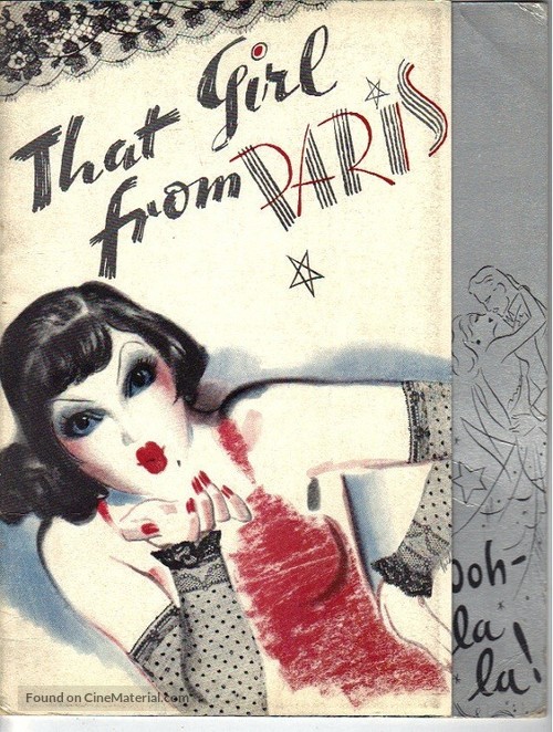 That Girl from Paris - poster