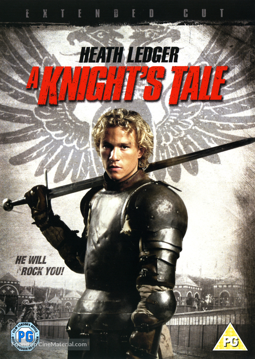 A Knight&#039;s Tale - British DVD movie cover