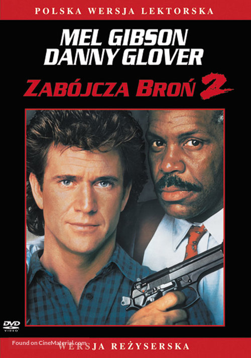 Lethal Weapon 2 - Polish DVD movie cover