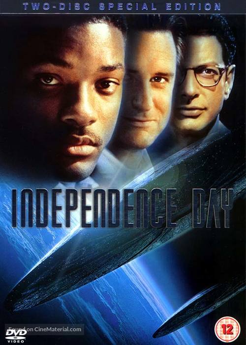 Independence Day - British DVD movie cover