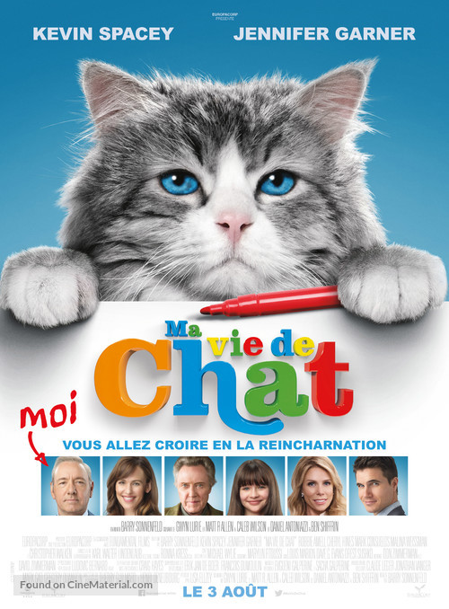 Nine Lives - French Movie Poster