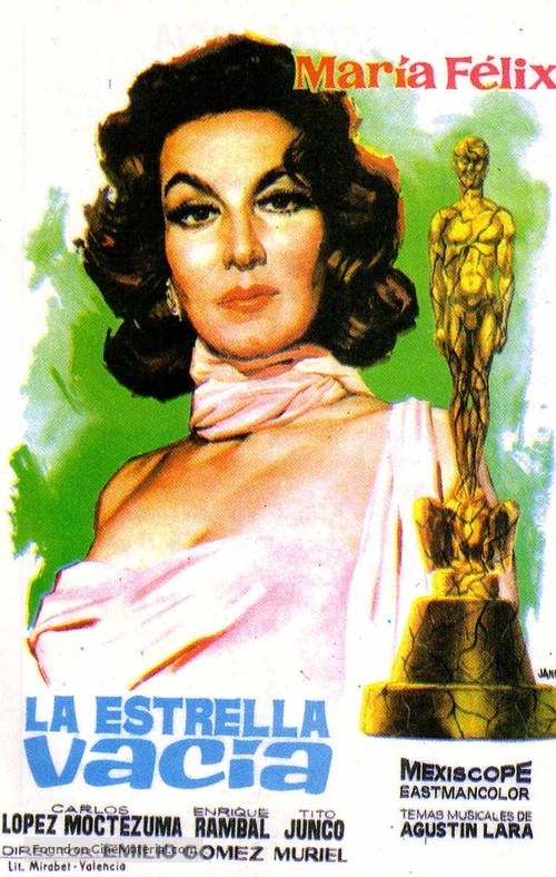 La estrella vac&iacute;&shy;a - Spanish Movie Poster