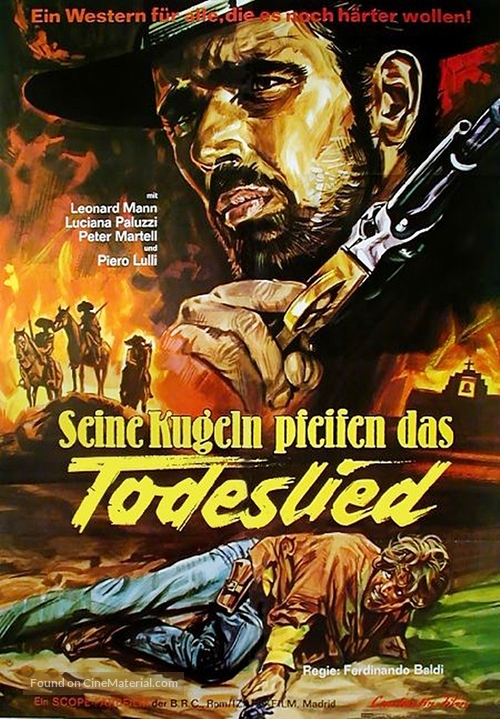 Il pistolero dell&#039;Ave Maria - German Movie Poster