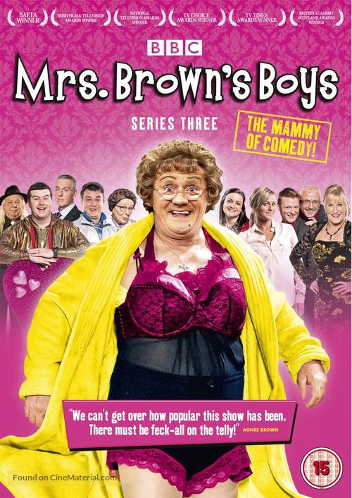 &quot;Mrs. Brown&#039;s Boys&quot; - British DVD movie cover