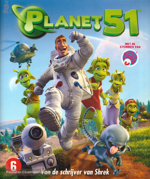 Planet 51 - Dutch Blu-Ray movie cover