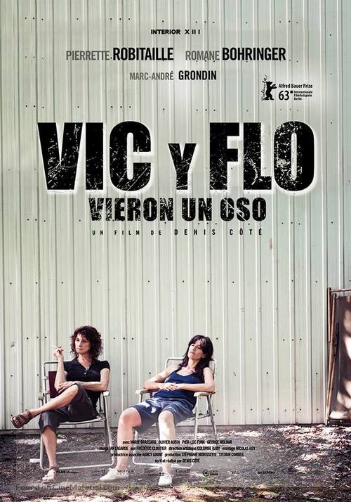 Vic et Flo ont vu un ours - Argentinian Movie Poster