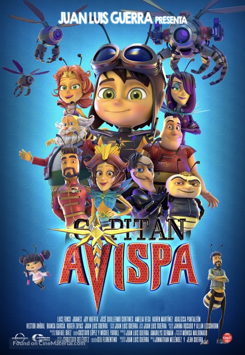 Capit&aacute;n Avispa - International Movie Poster