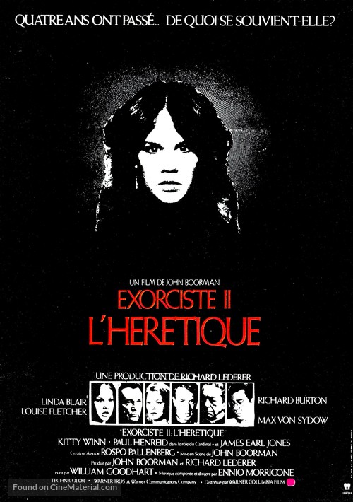 Exorcist II: The Heretic - French Movie Poster