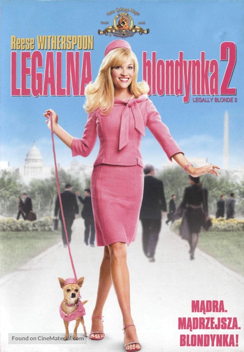 Legally Blonde 2: Red, White &amp; Blonde - Polish Movie Cover