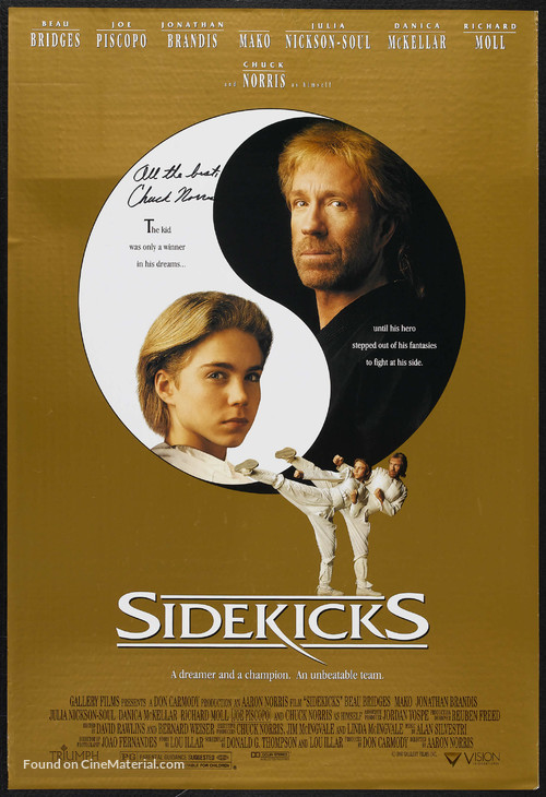 Sidekicks - Theatrical movie poster