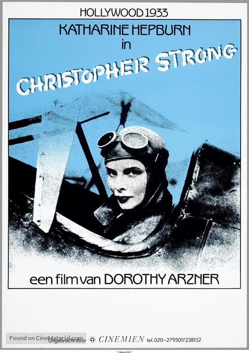 Christopher Strong - Dutch Movie Poster