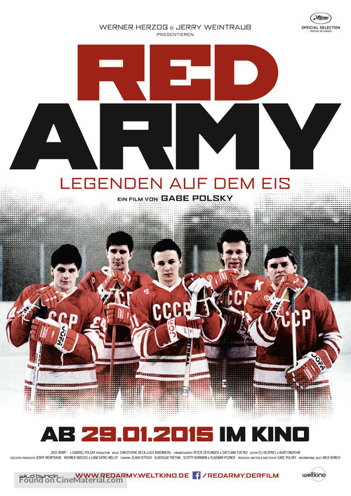 Red Army - German Movie Poster