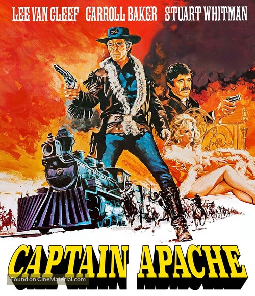 Captain Apache - Blu-Ray movie cover