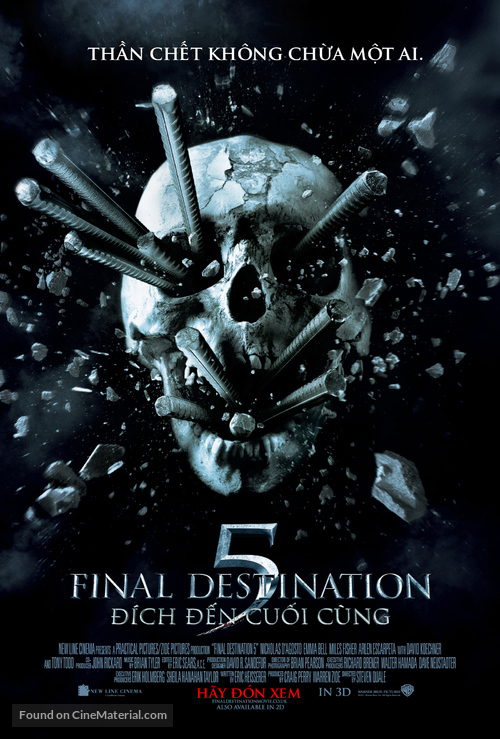 Final Destination 5 - Vietnamese Movie Poster