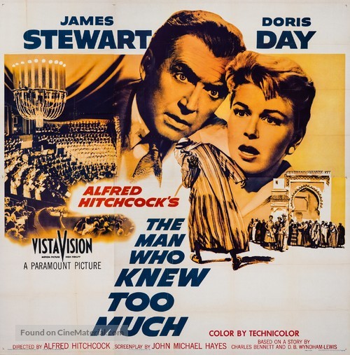 The Man Who Knew Too Much - Movie Poster