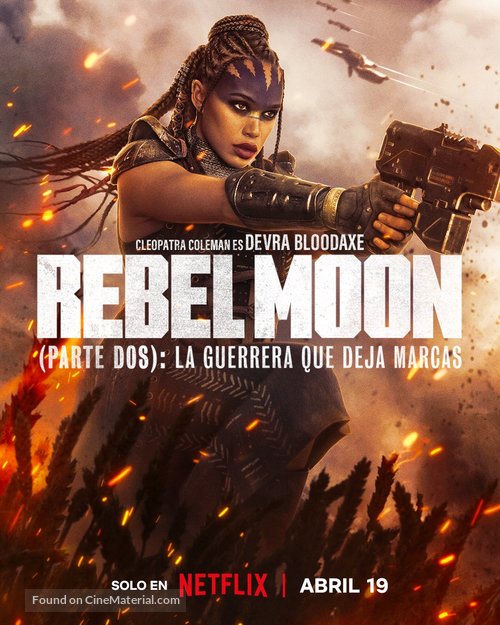 Rebel Moon - Part Two: The Scargiver - Argentinian Movie Poster