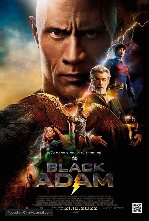 Black Adam - Vietnamese Movie Poster