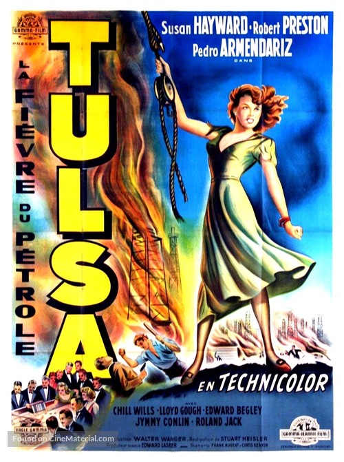 Tulsa - French Movie Poster