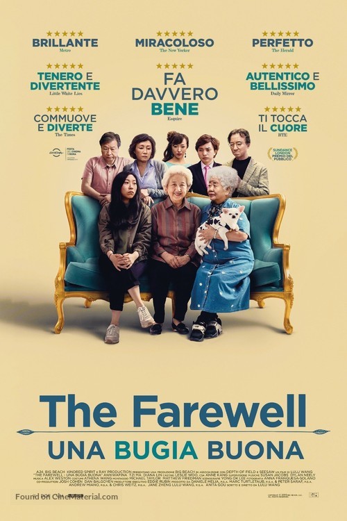 The Farewell - Italian Movie Poster
