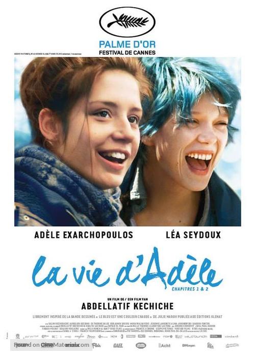 La vie d&#039;Ad&egrave;le - Belgian Movie Poster