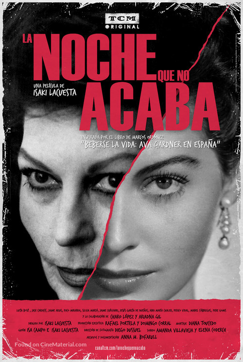 La noche que no acaba - Spanish Movie Poster