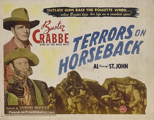 Terrors on Horseback - Movie Poster
