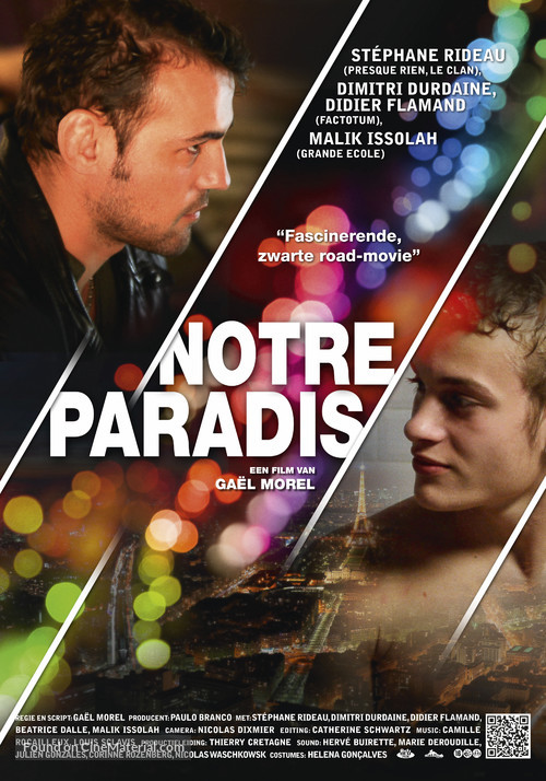 Notre paradis - Dutch Movie Poster
