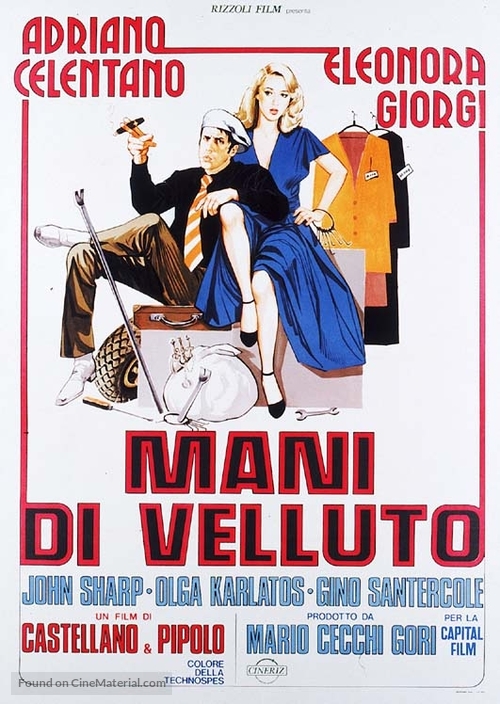 Mani di velluto - Italian Movie Poster